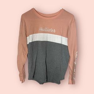 Hollister Long Sleeve Logo Top